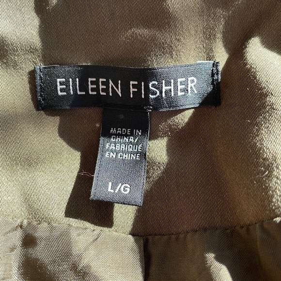 Eileen Fisher Polished Tencel Hooded Anorak Jacket - Picture 8 of 10